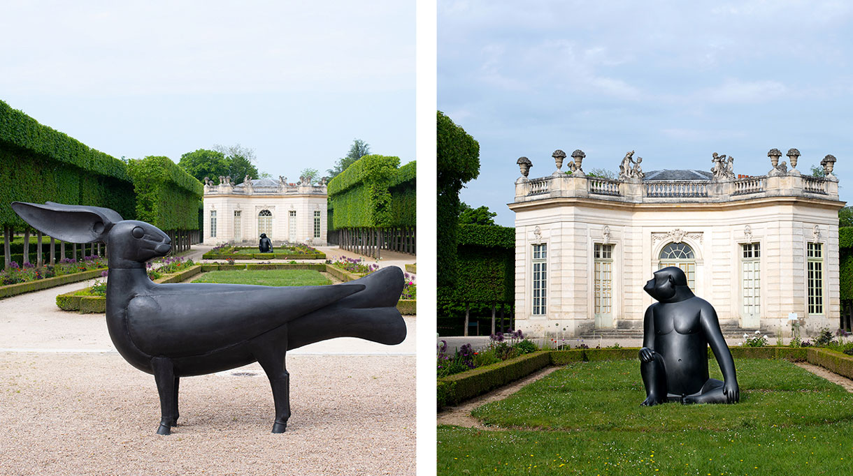 sculptures de françois-Xavier lalanne - pavillon francais de versailles - signatures ingulieres magazine