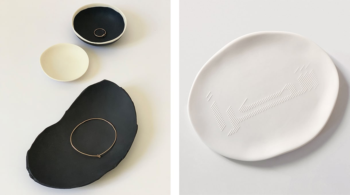 coupelle en ceramique - atelier monochrome - myrtille ronteix - signatures singulieres magazine