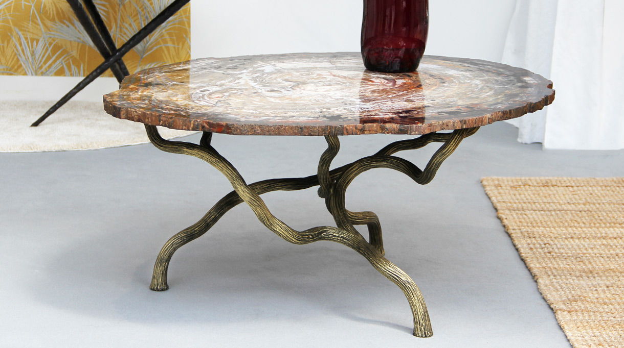 meuble en bronze - signatures singulieres