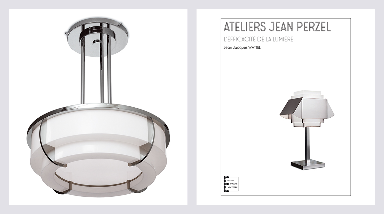 luminaire art deco - Editions Louvre Victoire ; jean perzel