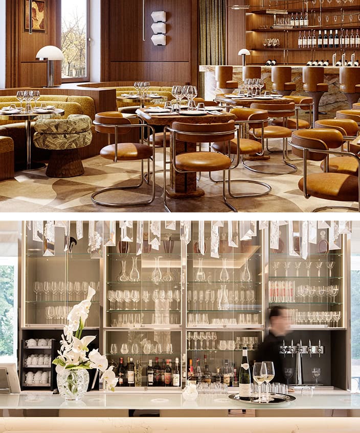 restaurant Château Hochberg - studio evidens
